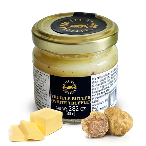 Luca's Truffle Butter – Black & White Truffle Net Wt. 2.82 oz.