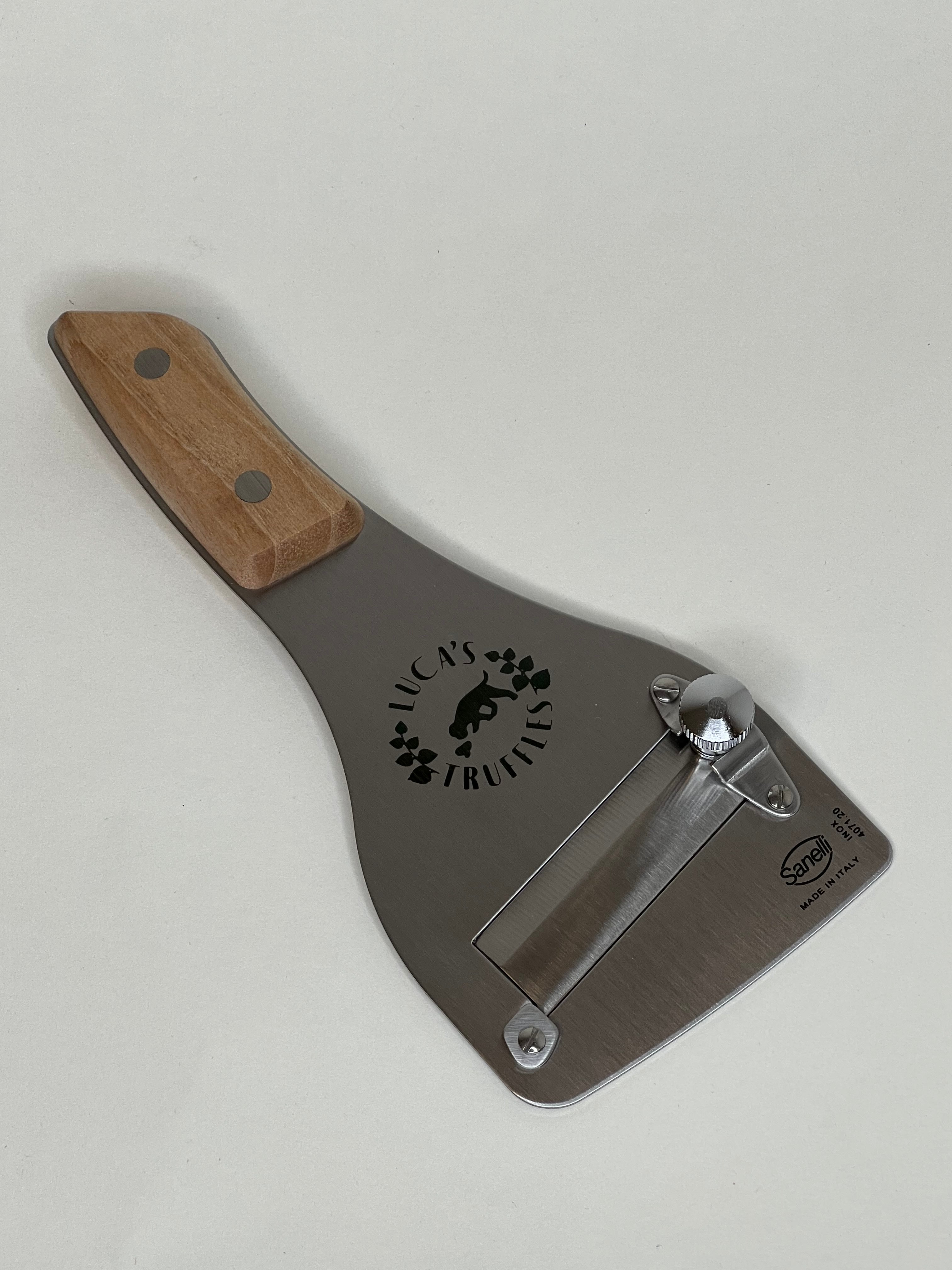 Luca's Wood Handled Truffle Slicer